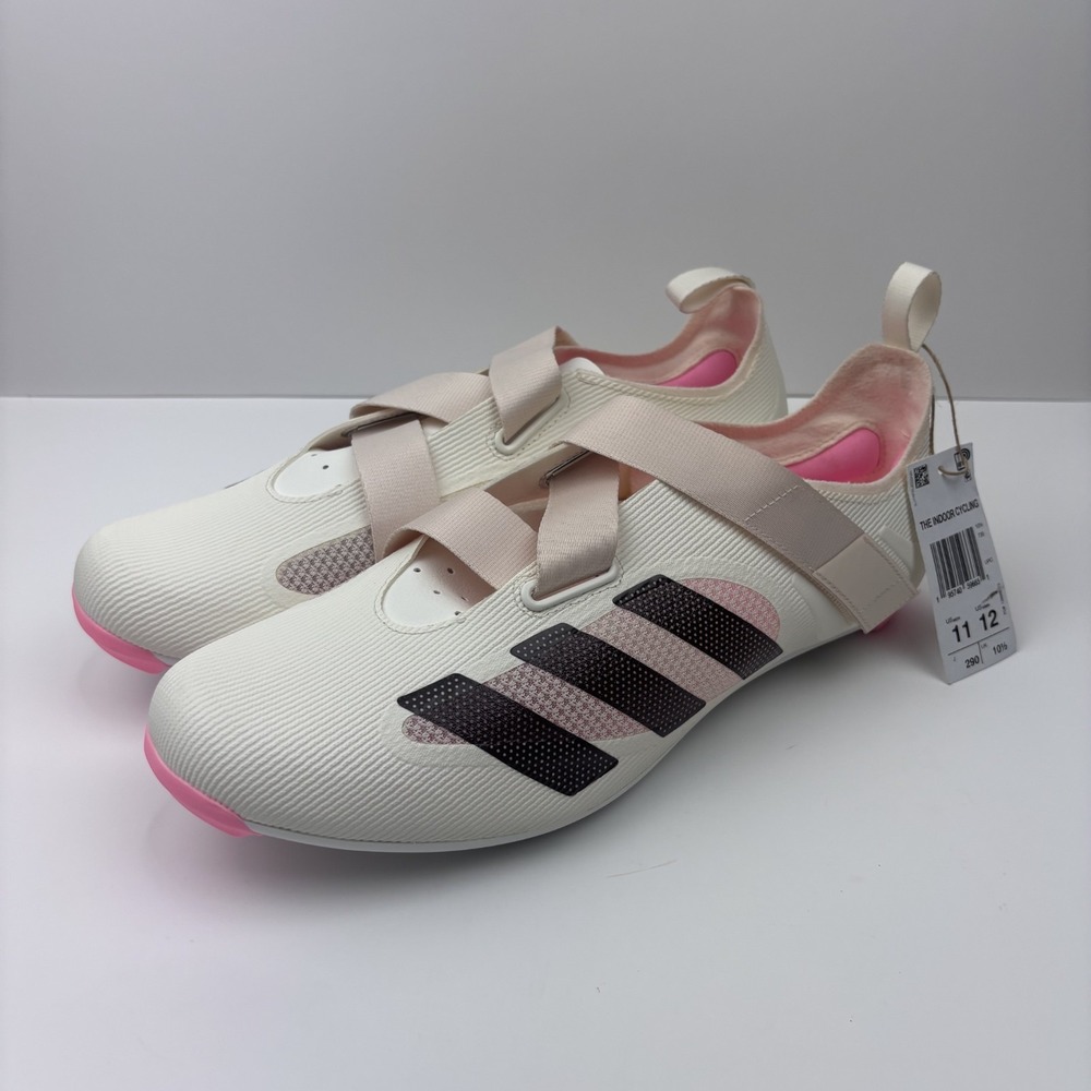 adidas Cream and Pink Athletic Shoes
